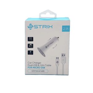 מטען לרכב MICRO USB 2.1A