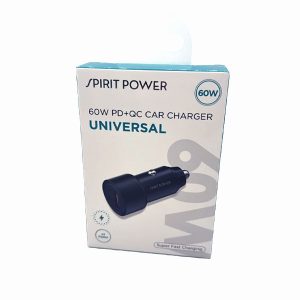 ראש טעינה לרכב 60W