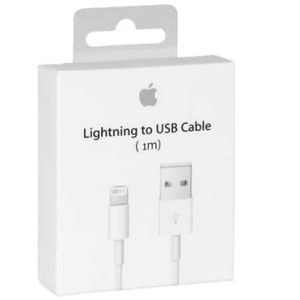 כבל טעינה Apple Lightning to USB באורך 1 מטר