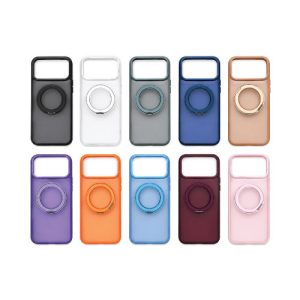 כיסוי MagSafe עם טבעת נפתחת בצבעים לדגמי- iphone 18